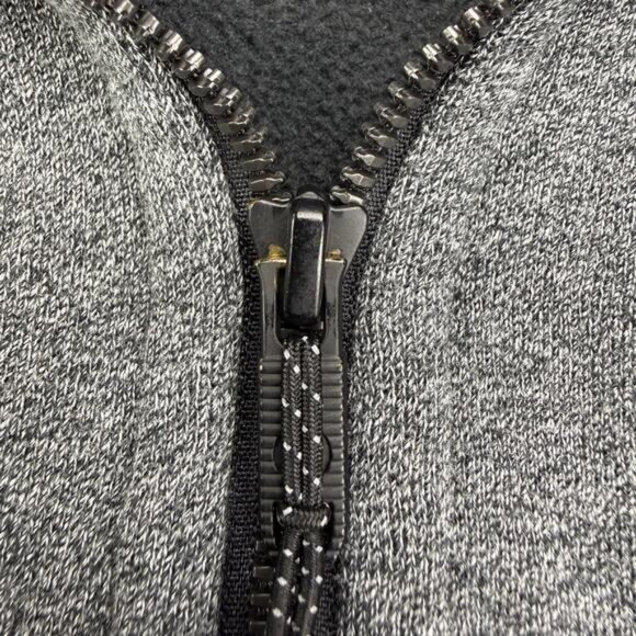 LULULEMON Scuba Hoodie Light Cotton Fleece Size 4 Heathered Speckled Black - Picture 6 of 8